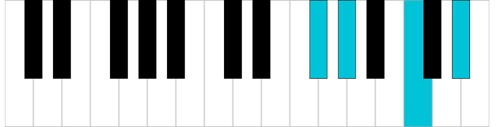 La♭7/Sol♯7 dominante, rivolto 2