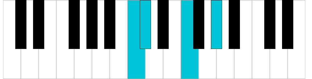 Re♭/Do♯ maj7, rivolto 1