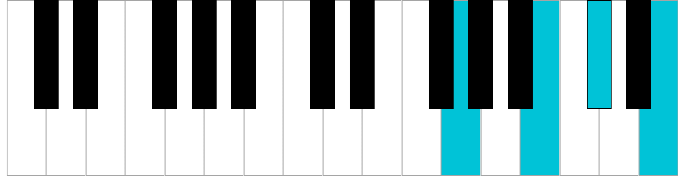 Re♭/Do♯ semidiminuito, rivolto 2